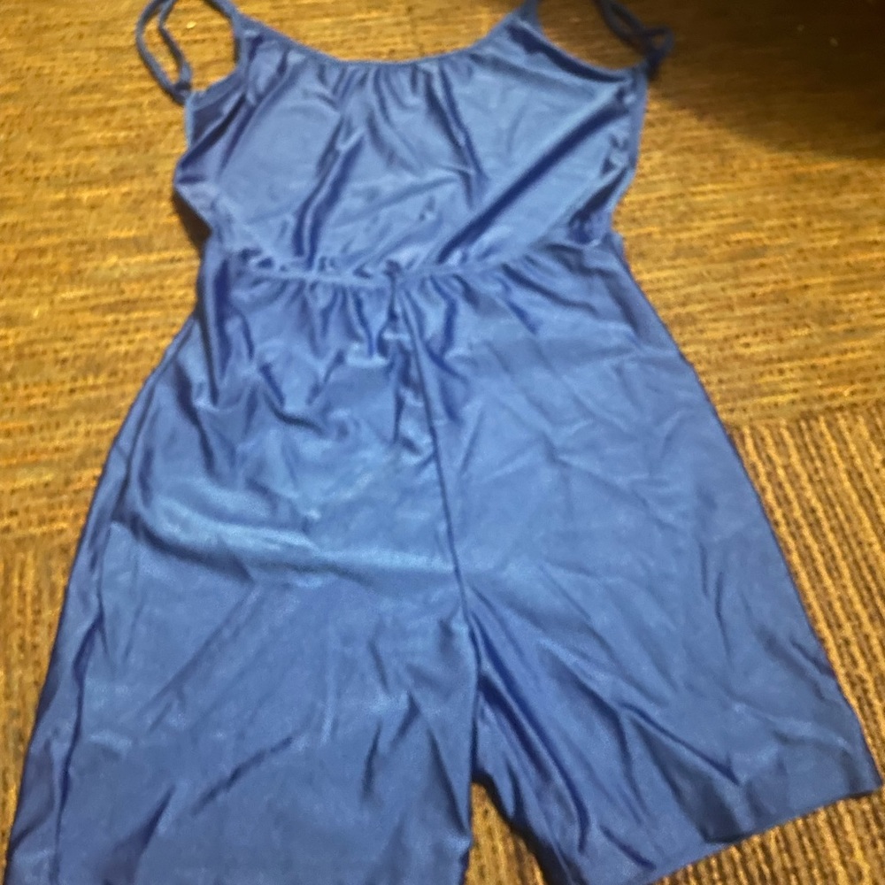 Blue romper